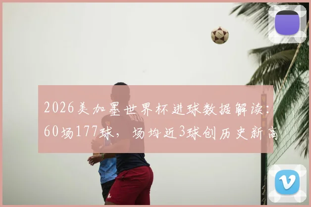 2026美加墨世界杯进球数据解读：60场177球，场均近3球创历史新高背后原因